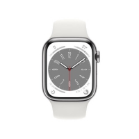 Apple Watch Series 8 智能手表GPS款41毫米银色...
